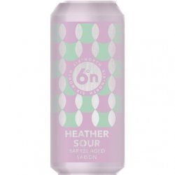 6 Degrees North (6DN) Heather Sour Barrel Aged Saison 440ml - Fountainhall Wines