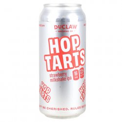 Duclaw Hop Tarts Strawberry Milkshake IPA - CraftShack