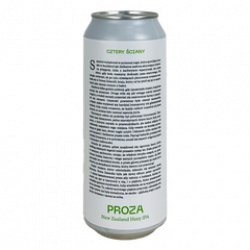 Browar Cztery Ściany Proza