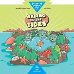 North Park Beer Co. Wading in the Tides TDH Hazy TIPA 16oz can - Bine & Vine