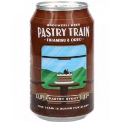 Brouwerij Kees Pastry Train Tiramisu & Oreo - Drankgigant.nl