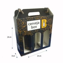 Caixa Presenteável 3 garrafas - CervejaBox