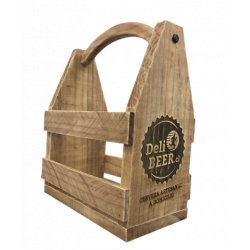 Caja Cervecera de Madera (Sin Cerveza) - Delibeer