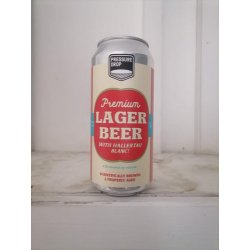 Pressure Drop Premium Lager Beer 4.5% (440ml can) - waterintobeer