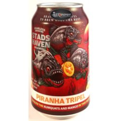 Stadshaven Brouwerij ~ Piranha Tripel 33cl can - Hetbiermoment.nl