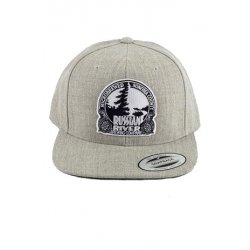 Russian River RRBC Patch Snapback Hat - Heather Gray - Russian River Brewing Company