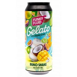 Funky Fluid Gelato: Buko Shake