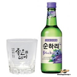 Rượu Soju Chum Churum Blueberry 12%  Chai 360ml – Thùng 20 Chai - PHouse – Đồ Uống Cao Cấp