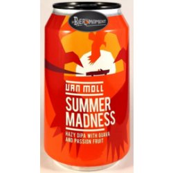 Van Moll  Mad Scientist ~ Summer Madness 33cl can - Hetbiermoment.nl