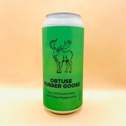 Pomona Island Brew Co.. Obtuse Rubber Goose [Yuzu & Guava Gose] - Alpha Bottle Shop & Tap