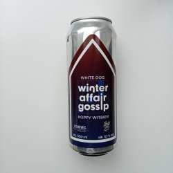 Zichovec Winter Affair Gossip White Dog Hoppy Hoppy Witbier - 500ml - 5,1% - GUN Speciaalbieren