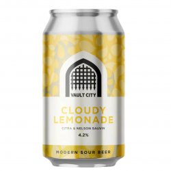 Vault City Brewing- Cloudy Lemonade Sour 4.2% ABV 440ml Can - Martins Off Licence