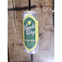 Vault City Lemon Ice Tea Table Sour 3.4% (330ml can) - waterintobeer