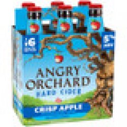 Angry Orchard Crisp Apple Hard Cider 12oz 6 Pack Bottles - Shop Wine Direct