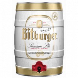 Bitburger Premium Pils Fustino 5lt - Cantina della Birra