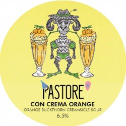 Pastore Brewing and Blending Con Crema Orange