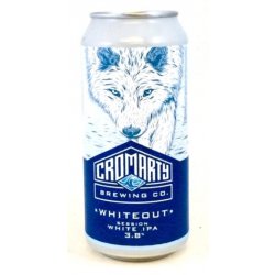 CROMARTY WHITEOUT IPA CAN 44CL - Great Grog