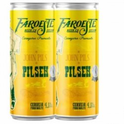 Faroeste Beer Pilsen  Lata 355 mL - Central da Cerveja