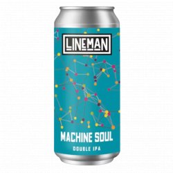 Lineman- Machine Soul DIPA 8.6% ABV 440ml Can - Martins Off Licence