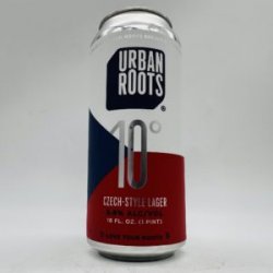 Urban Roots 10° Czech Style Lager Can - Bottleworks