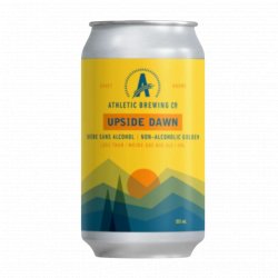 Athletic Brewing - Upside Dawn - Golden Blonde - UpsideDrinks