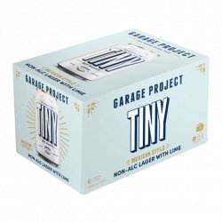 Garage Project Tiny Lager with Lime Non Alcoholic Beer 6x330mL - The Hamilton Beer & Wine Co