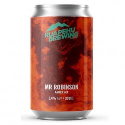 Ruapehu Brewing Mr Robinson Amber Ale 330mL - The Hamilton Beer & Wine Co