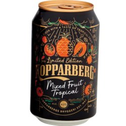 Sidra Koppaberg Mixed Fruit Tropical 50cl Caja de 24 Latas - 1898 Drinks Boutique