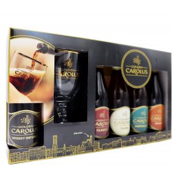 Gouden Carolus GV + glas Doos  4x5x33 cl 9%   - Hansen Dranken