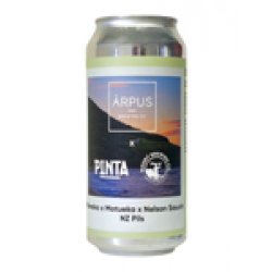 Ārpus Brewing Co. Ārpus X PINTA X Mount Brewing Co Riwaka X Motueka X Nelson Sauvin NZ Pils Ārpus Brewing Co. Ārpus X PINTA X Mount Brewing Co Riwaka X Motueka X Nelson Sauvin NZ Pils