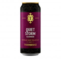 Thornbridge- Quiet Storm Cashmere Pale Ale 5.5% ABV 440ml Can - Martins Off Licence