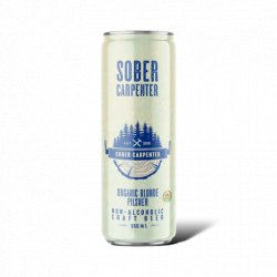 Sober Carpenter Organic Non-Alcoholic Pils - 12oz - Proofnomore