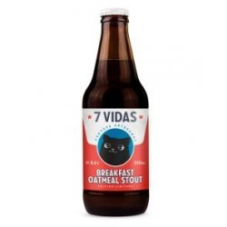 Cerveza 7 Vidas BREAKFAST OATMEAL STOUT Cerveza 7 Vidas BREAKFAST OATMEAL STOUT
