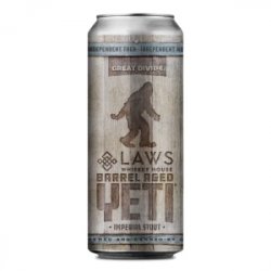Great Divide Brewing Company LAWS Whiskey Barrel-Aged Yeti (2024)