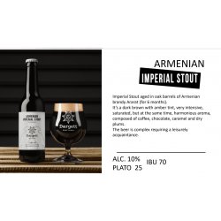 Dargett Imperial Stout - 330ml - 10% - GUN Speciaalbieren