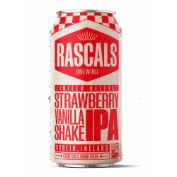 Rascals Brewing Co Strawberry Vanilla Shake IPA