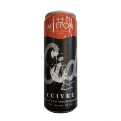 Cidrerie Milton - Cuivré - 355ml - La Bière à Boire