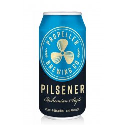 Propeller  Pilsner Can - Bishop’s Cellar