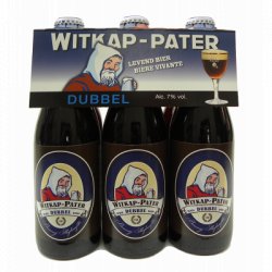 Witkap Pater Dubbel clip 6 x 33cl - Prik&Tik