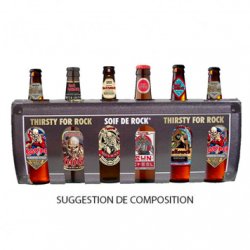 SIXPACK SOIF DE ROCK VIDE - Planete Drinks