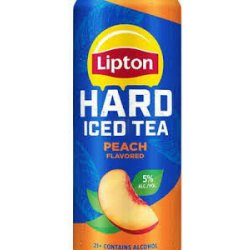 Lipton Hard Tea Peach 12 pack24 oz cans - Beverages2u