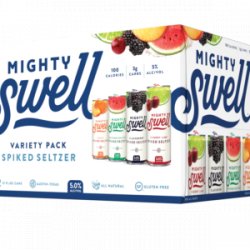 Mighty Swell Hard Seltzer Variety 12 pack12 oz cans - Beverages2u