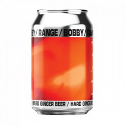 Range x Bobby Hard Ginger Beer 330ml Can - Beer Cartel