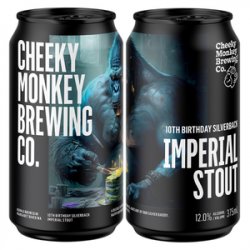 Cheeky Monkey Brewing Co. 10th Birthday Silverback Imperial Stout - Beer Force