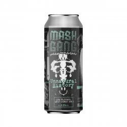 Mash Gang Unnatural History - 0.5% - Fruited West Coast IPA - 440ml - 12 Pack - Mash Gang