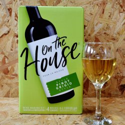 On The House - Pinot Grigio - 30 Bottle White Wine Kit - Brewbitz Homebrew Shop