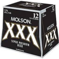 Molson XXX 12 pack12 oz bottles - Beverages2u