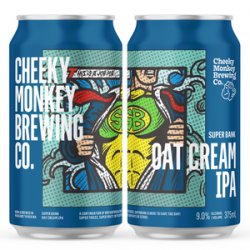 Cheeky Monkey Brewing Co. Super Bank Oat Cream - Beer Force