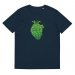 Ārpus Hop Heart organic cotton t-shirt (navy) Ārpus Hop Heart organic cotton t-shirt (navy)
