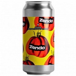 Garage Beer X Cyclic Beer Farm- Zendo Sour Weisse 6% ABV 440ml Can - Martins Off Licence